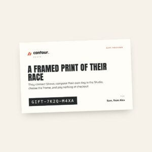 The Marathon Print — Gift Voucher